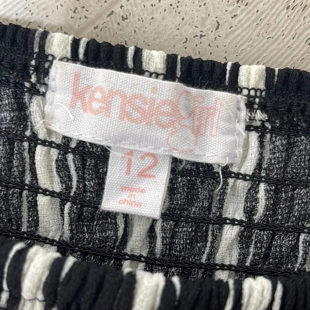 ❤️ KENSIE GIRL Striped Onsie Size 12
